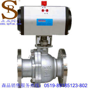 Q641F-16P氣動(dòng)球閥、氣動(dòng)不銹鋼球閥SQ641F-16P、不銹鋼法蘭球閥
