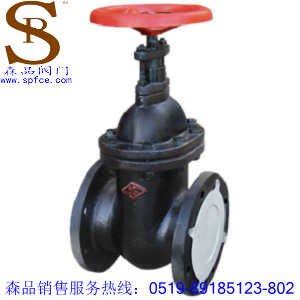 Z45T-10鑄鐵閘閥、鑄鐵法蘭暗桿閘閥SPZ45T-10